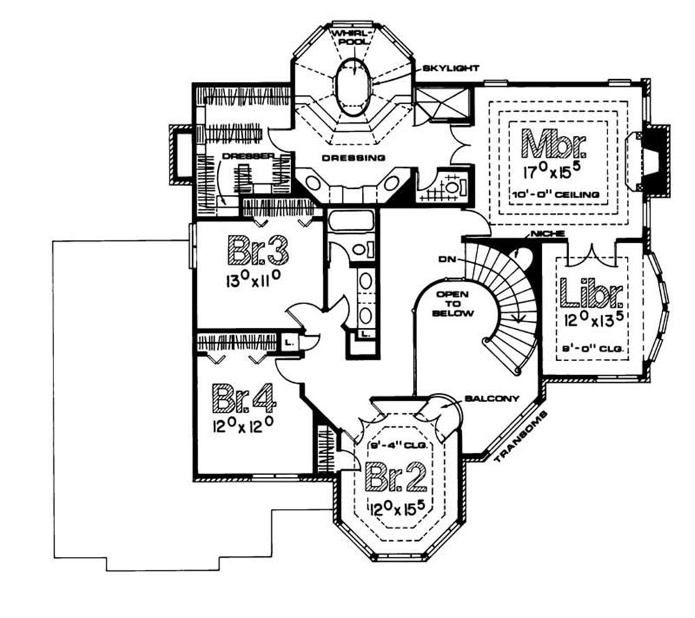 Upper Level Floor Plan