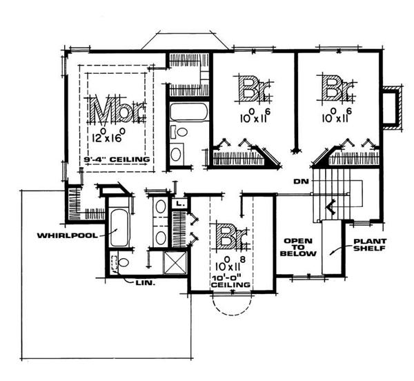 Upper Level Floor Plan