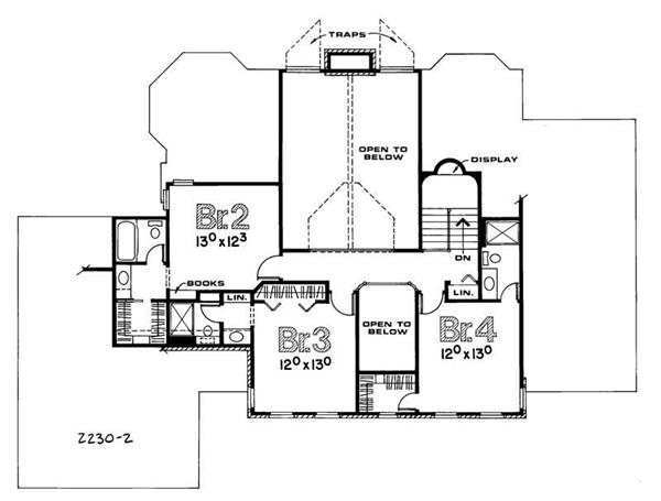 Upper Level Floor Plan