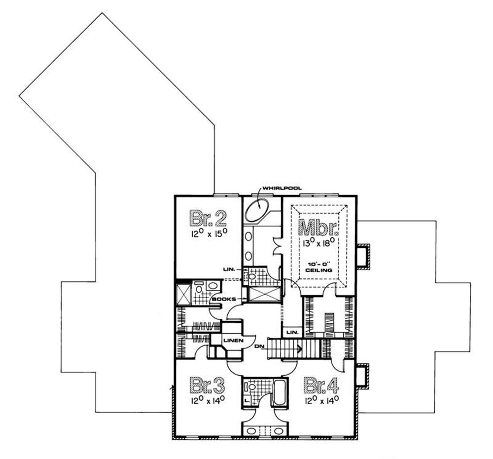 Upper Level Floor Plan