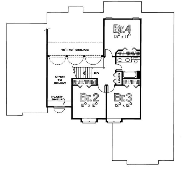 Upper Level Floor Plan