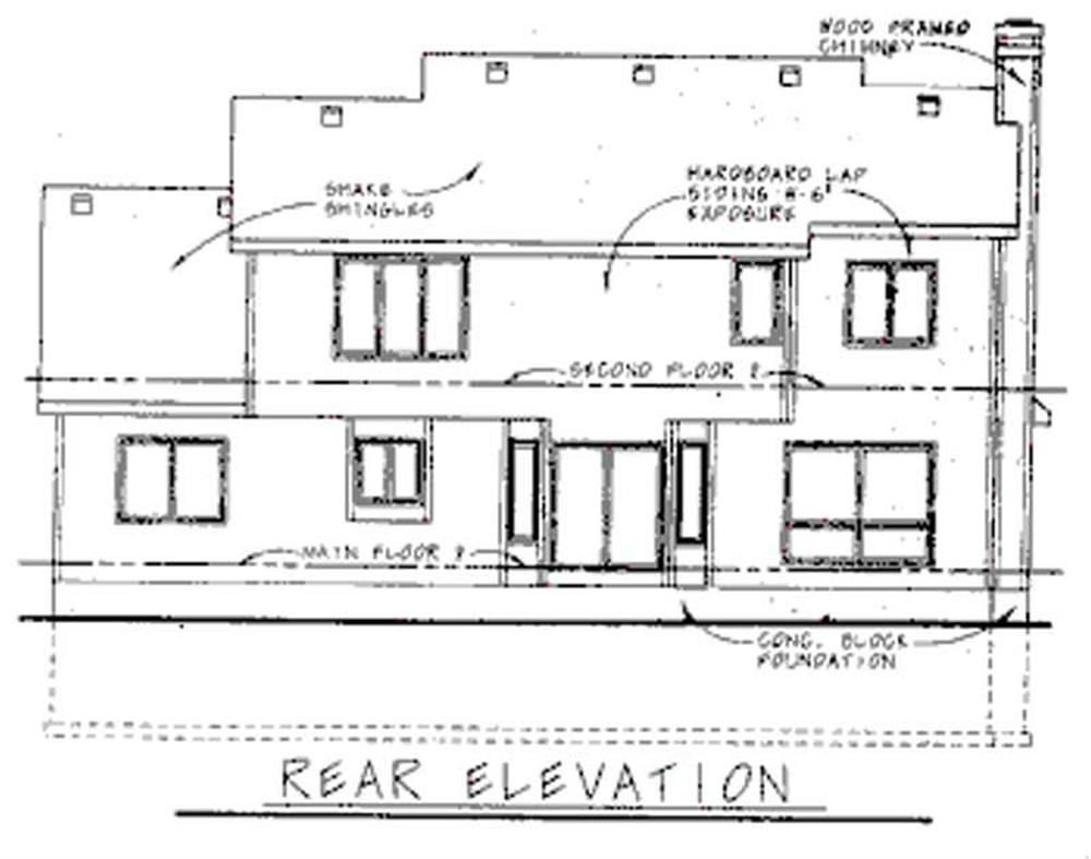 REAR ELEVATION