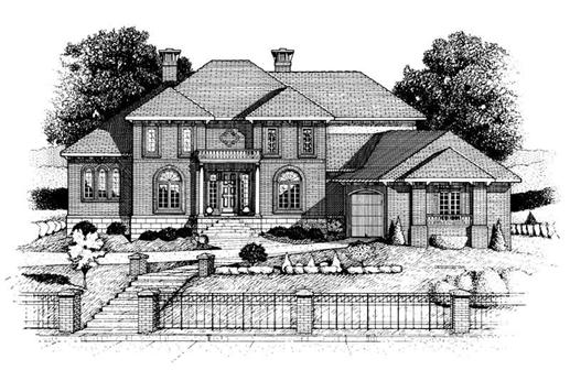 Main image for house plan # 6323