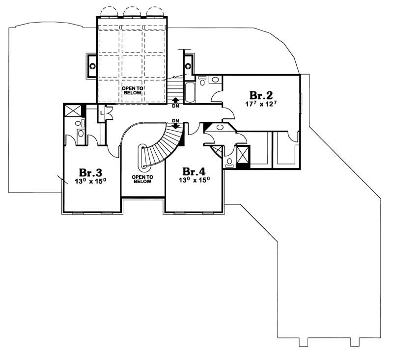 Upper Level Floor Plan
