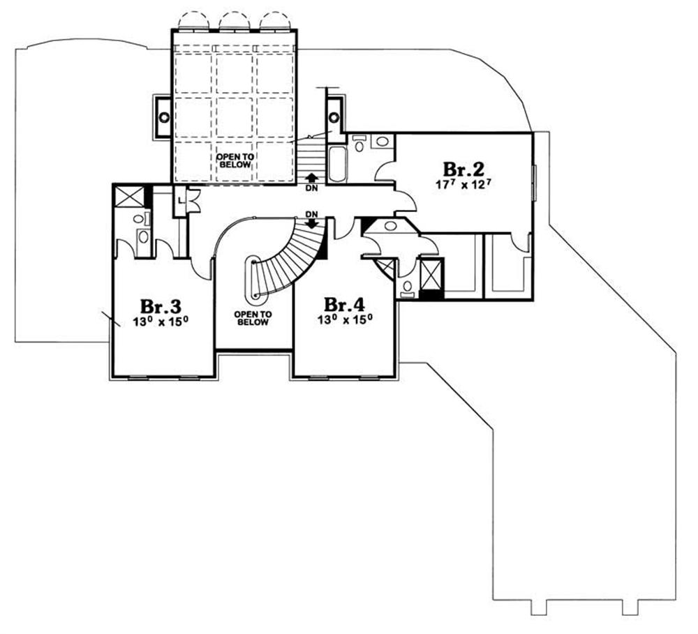 Upper Level Floor Plan