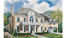 Southern plans color front elevation.
