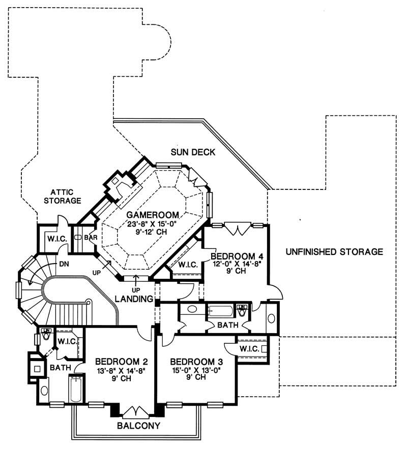 Upper Level Floor Plan