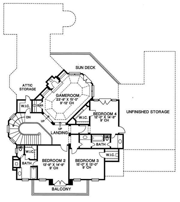 Upper Level Floor Plan