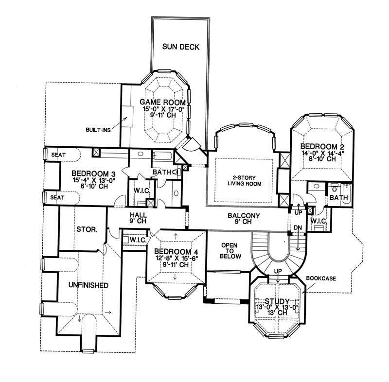 Upper Level Floor Plan
