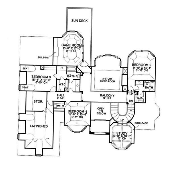 Upper Level Floor Plan
