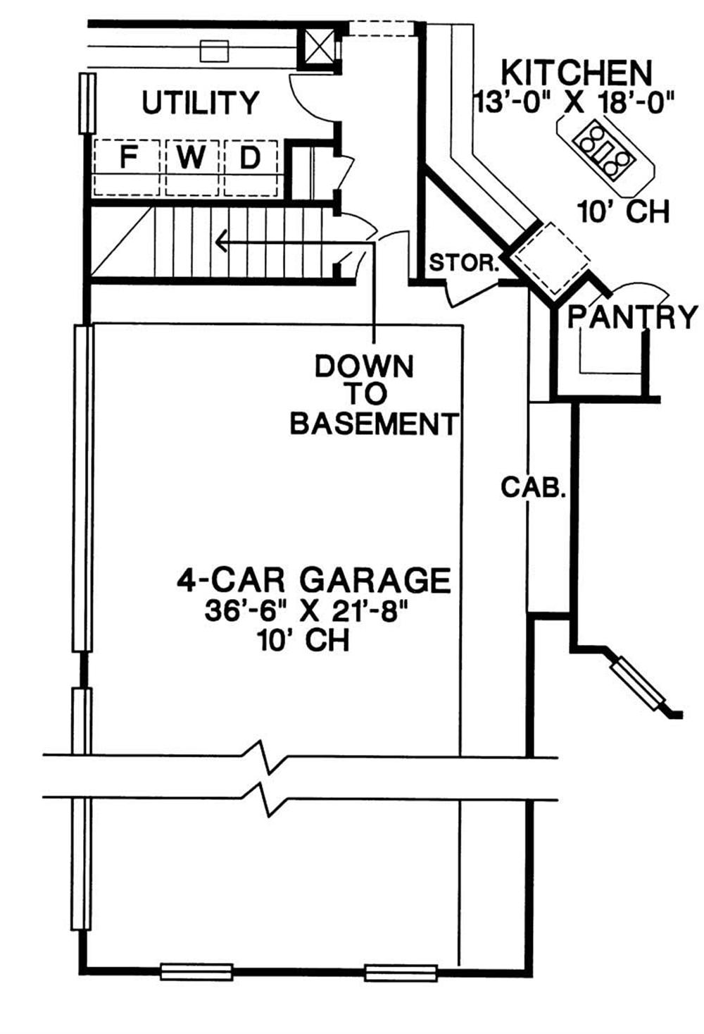 Lower Level Floor Plan