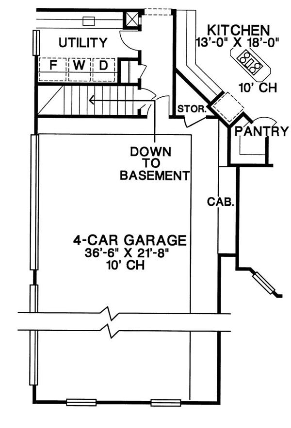 Lower Level Floor Plan