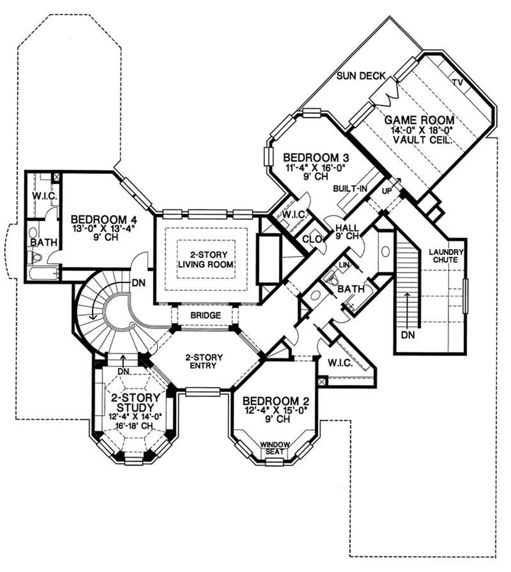 Upper Level Floor Plan
