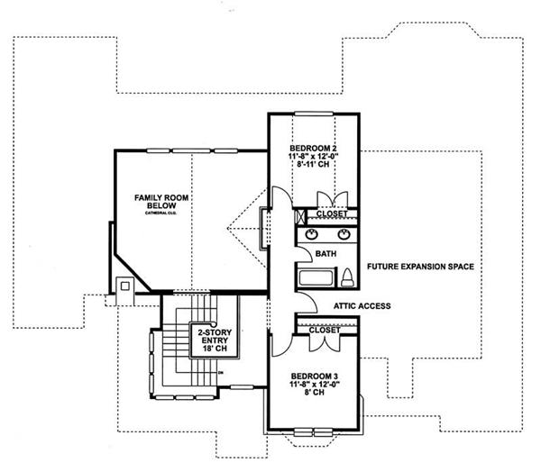 Upper Level Floor Plan