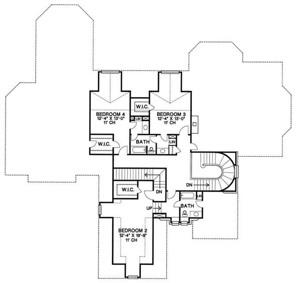 Upper Level Floor Plan