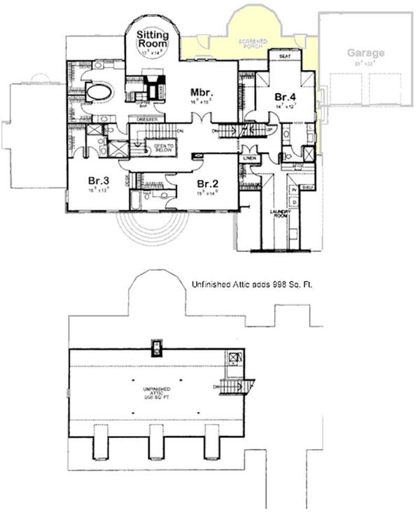 SECOND FLOOR PLAN