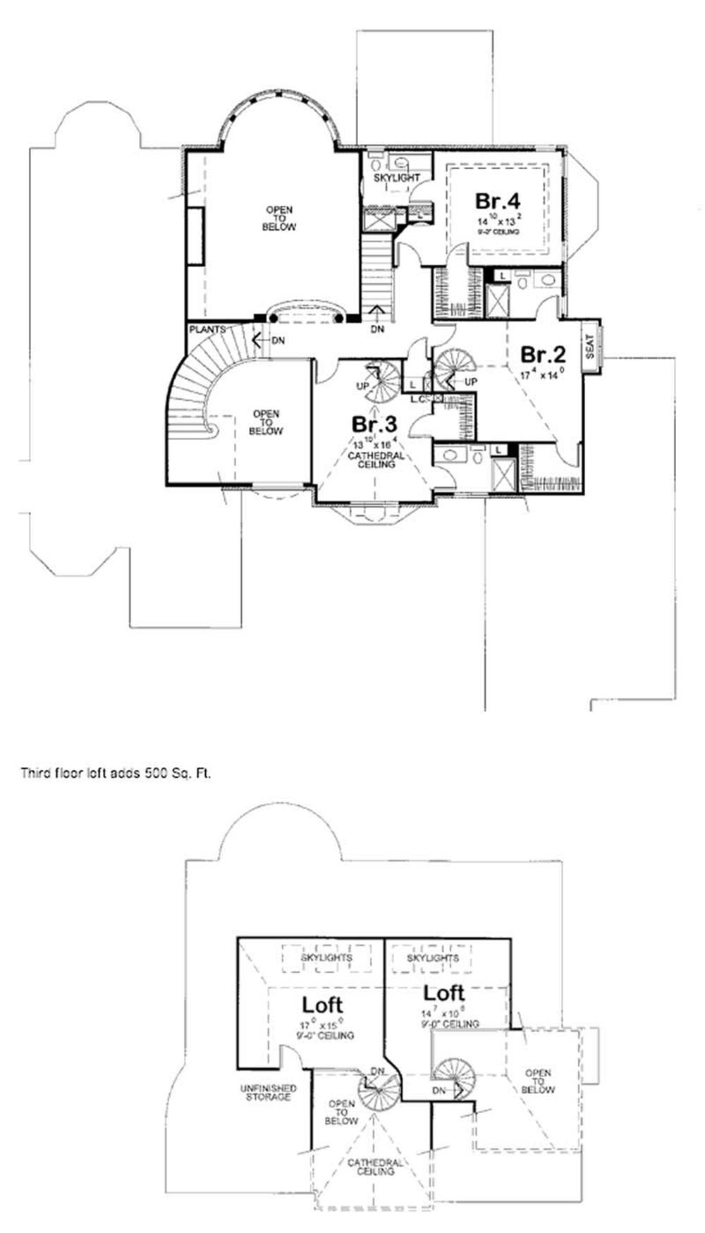 SECOND FLOOR PLAN