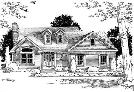 Main image for house plan # 3729