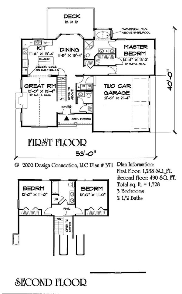 Main Level Floor Plan