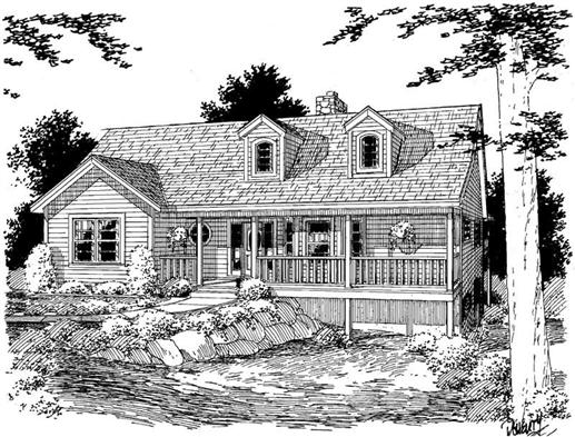 Main image for house plan # 3759