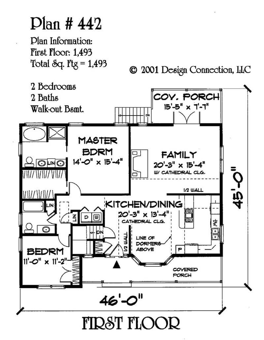 Main Level Floor Plan