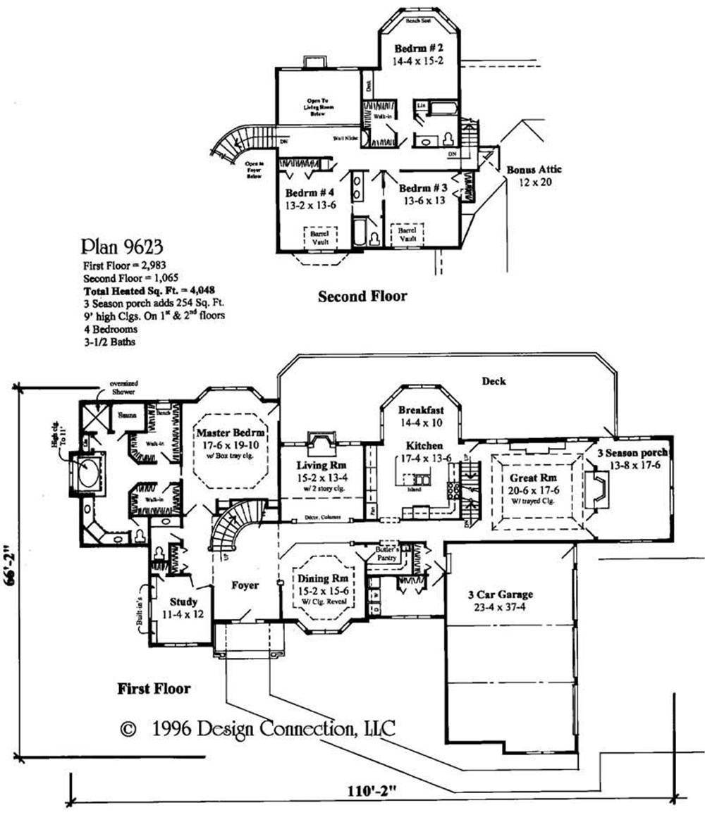 Main Level Floor Plan