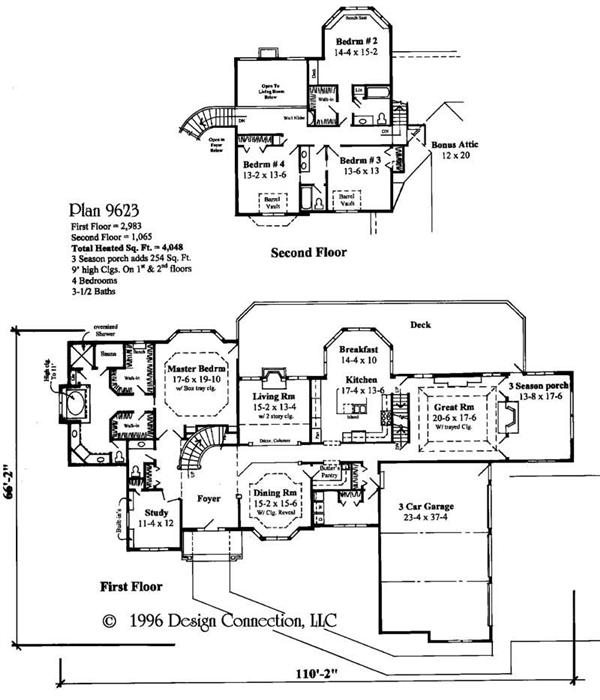 Main Level Floor Plan
