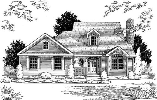 Main image for house plan # 3736