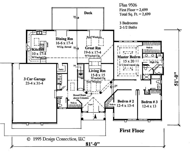 Main Level Floor Plan