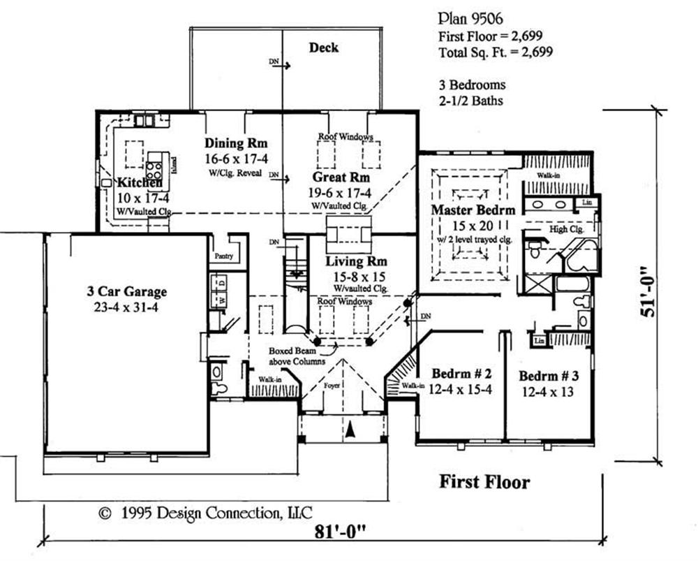 Main Level Floor Plan