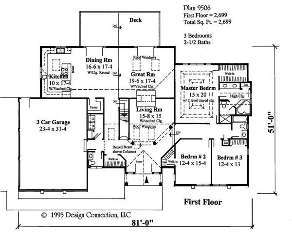 Main Level Floor Plan