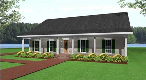 Main image for house plan # 16821