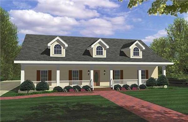 Main image for house plan # 4081