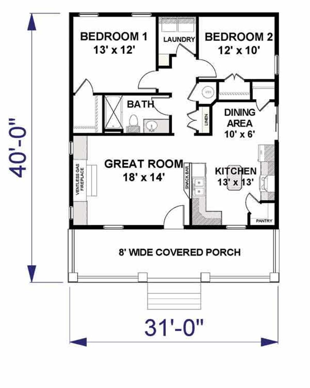Floor Plan First Story