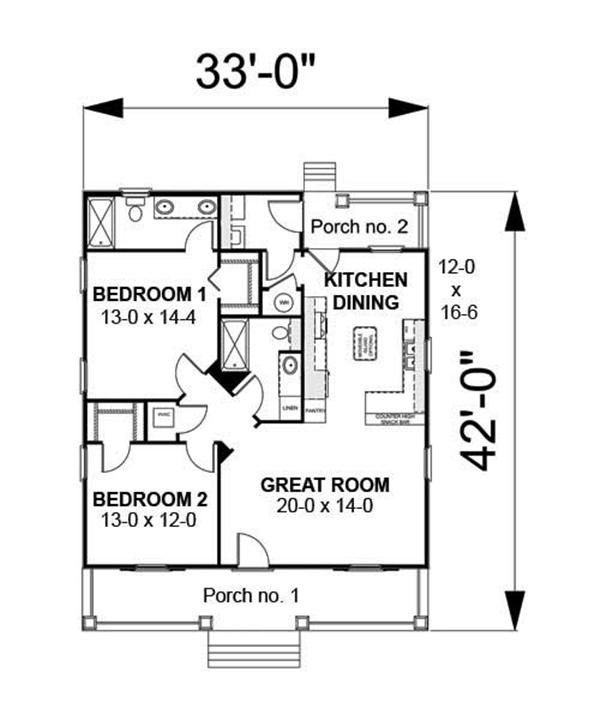 Floor Plan First Story