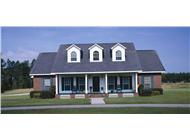 Farmhouse Plans color rendering.