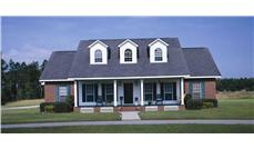 Farmhouse Plans color rendering.