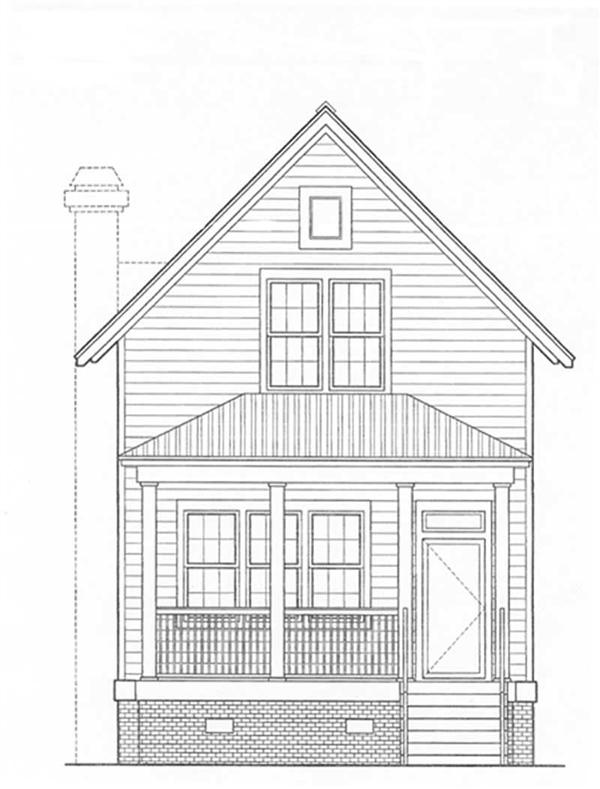 Home Plan Front Elevation