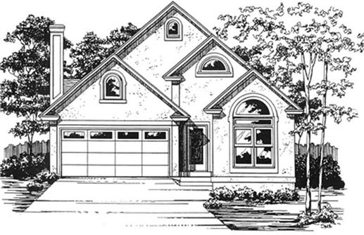 Main image for house plan # 7459