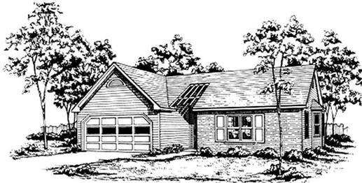 Main image for house plan # 6926