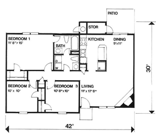 Floor Plan First Story