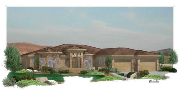 Main image for house plan # 19383