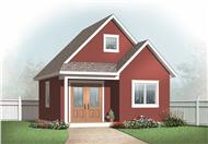 This is a computerized rendering of these Small House Plans.