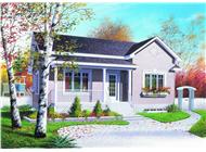 Main image for house plan # 4166