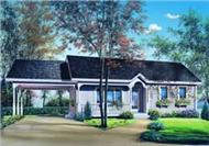 Main image for house plan # 4208