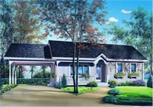 Main image for house plan # 4208