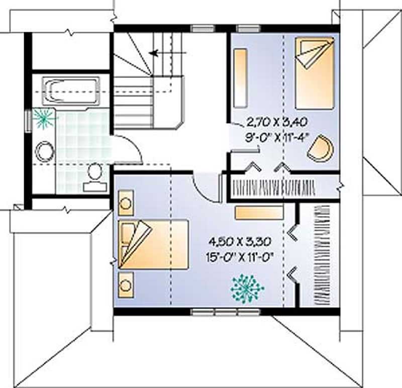 Upper Level Floor Plan