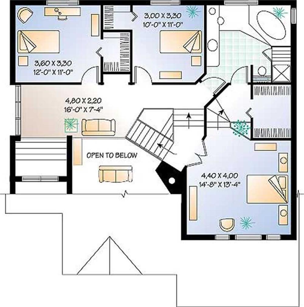 Upper Level Floor Plan