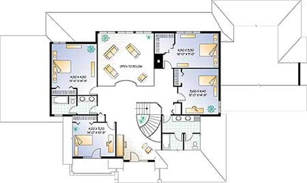Upper Level Floor Plan