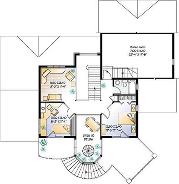 Upper Floor Plan
